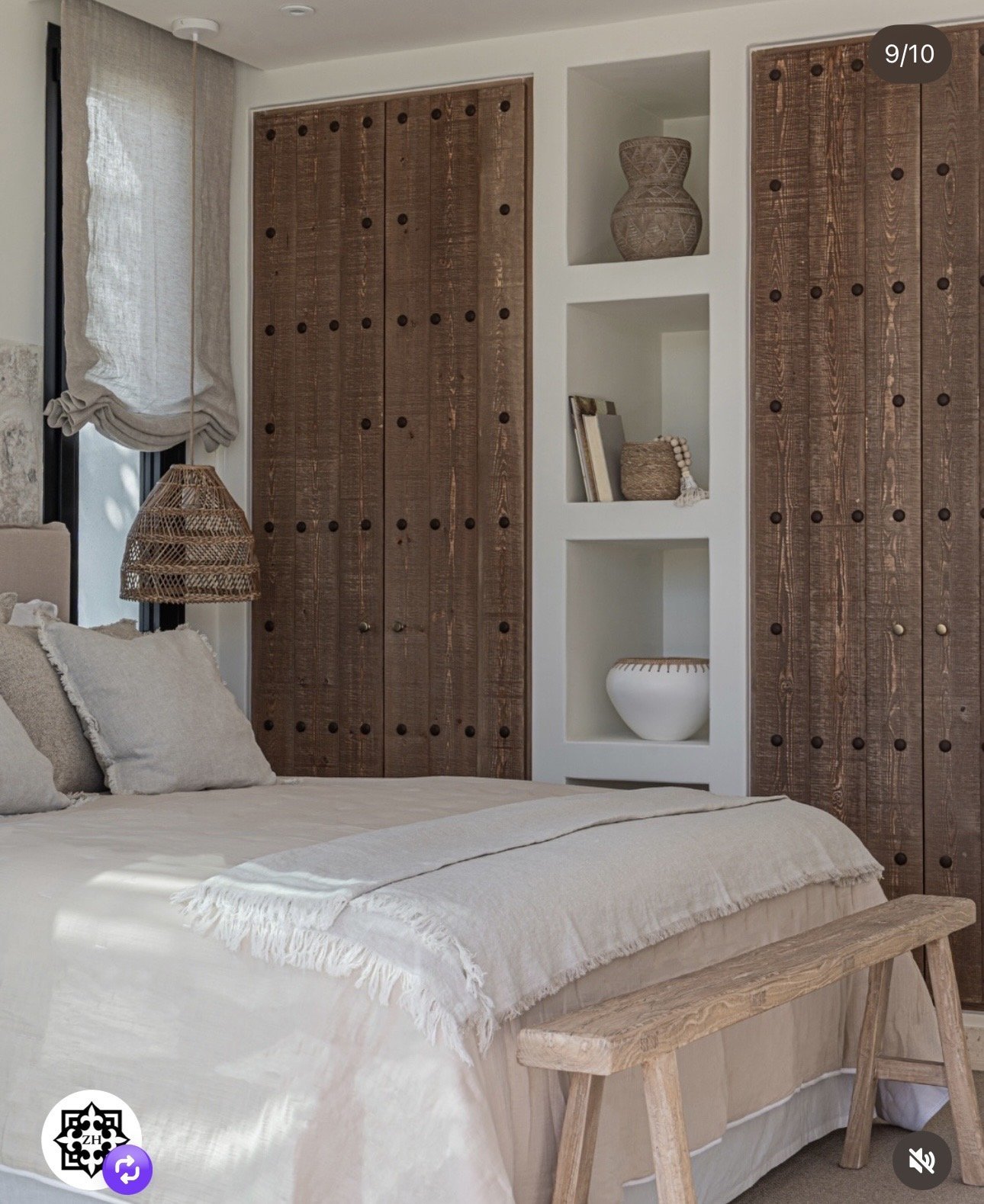 Référence d’inspiration : chambres & douceur naturelle, image 4