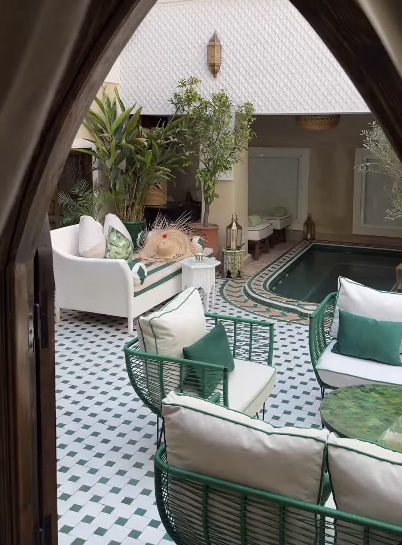 Référence d’inspiration : patios & décors marocains, image 1